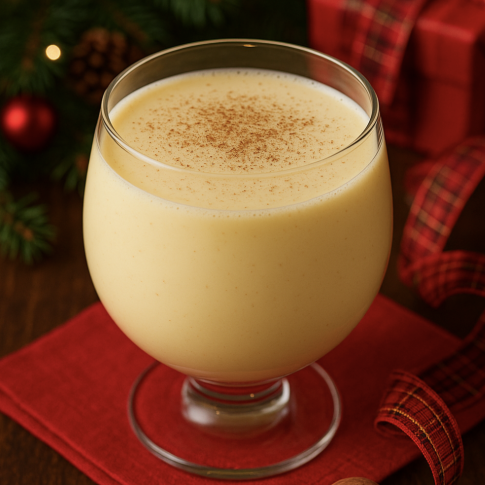 Classic Homemade Eggnog (Creamy Holiday Cocktail)